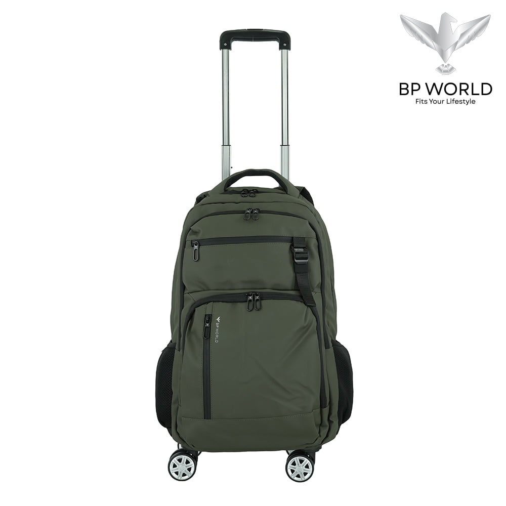 กระเป๋าเป้ล้อลาก 24 นิ้ว BP WORLD รุ่น P15746  สีเขียว_1
